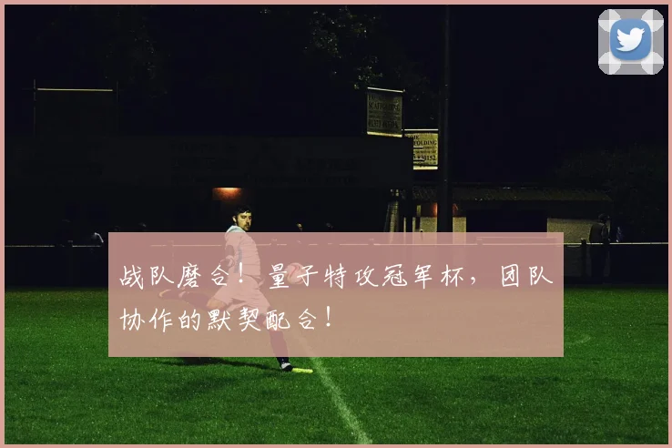 战队磨合！量子特攻冠军杯，团队协作的默契配合！